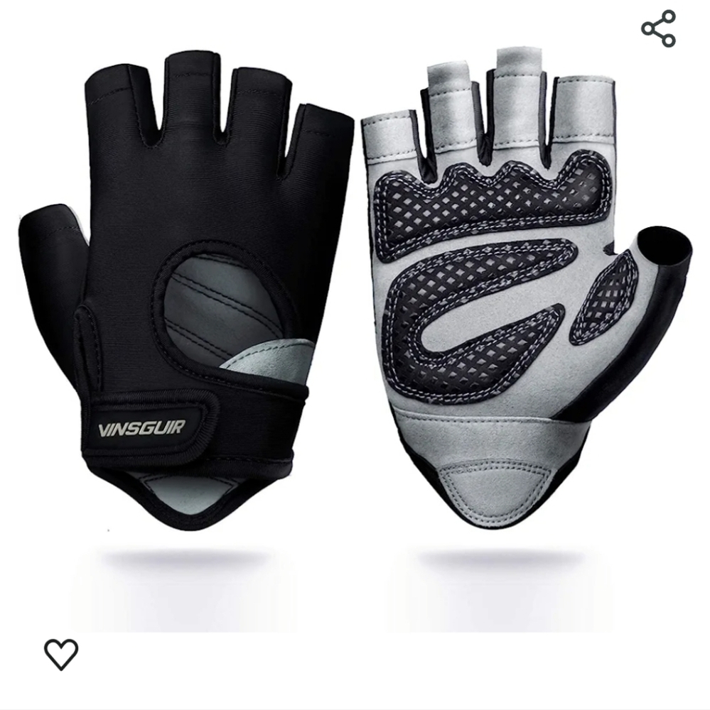 New in box unisex workout gloves